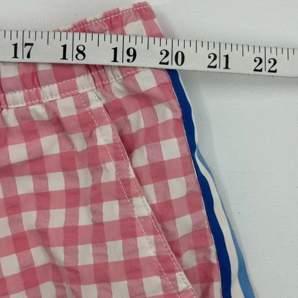 Vineyard Vines Swim Trunks Pink‎ Gingham Check Mesh Lined Size XL Preppy Beach